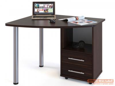 Письменный стол  КСТ-102 Венге, Правый Сокол. Цвет: венге