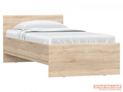 Односпальная кровать  Штерн Дуб Сонома НК-Мебель. Цвет: светлое дерево