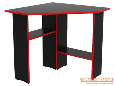 Компьютерный стол  СТК5 Черный / Красный Первый Мебельный. Цвет: черный