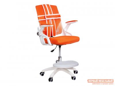 Детское компьютерное кресло  MOON Оранжевый, ткань AksHome. Цвет: оранжевый