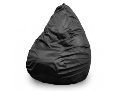 Кресло-мешок «груша» xl (пуффбери) черный 125x85x75 см. Пуффбери. Цвет: черный
