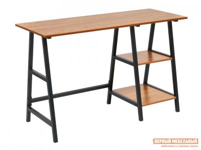 Письменный стол  WD-02 Коричневый, ЛДСП / Черный, металл Tetchair. Цвет: коричневое дерево