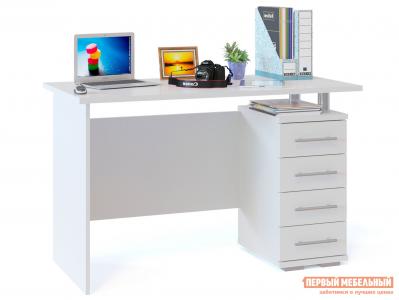 Компьютерный стол  КСТ-106.1 Белый Сокол. Цвет: белый