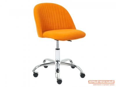 Офисное кресло  MELODY Оранжевый, флок Tetchair. Цвет: оранжевый