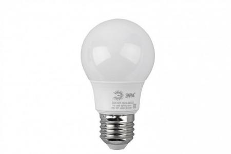 Лампа светодиодная 8W ECO LED smd A55 ЭРА. Цвет: белый матовый