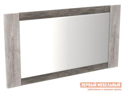 Настенное зеркало  Денвер Риббек серый / Камень темный, Ширина 960 СБК. Цвет: серый